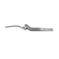Curved Miller Articulating Paper Forceps - 15 cm