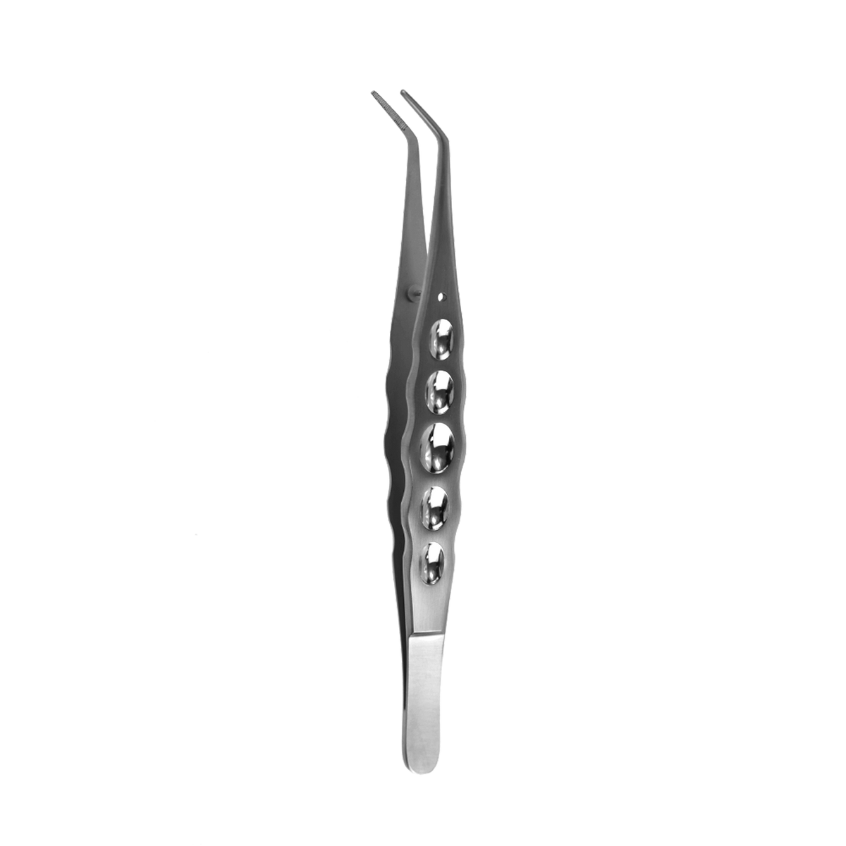 London College Wide Cotton & Dressing Pliers - Angled Tapered Jaws