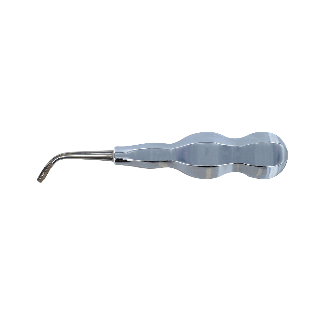 Atraumatic Extraction Luxating Elevator Lindo Levin 4 mm Right Angle Thin Blade with Serration