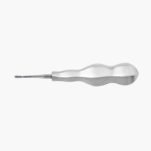 Atraumatic Extraction Luxating Elevator Lindo Levin 3 mm Out Angle Thin Blade with Serration