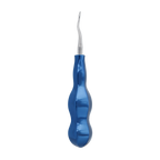 Atraumatic Extraction Spade Elevator Mesial - Blue Titanium Dental Extraction Elevator
