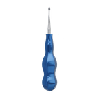 Atraumatic Extraction Spade Elevator Mesial - Blue Titanium Dental Extraction Elevator