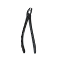 F-1N Black Titanium Upper Universal Apical Retention Forceps