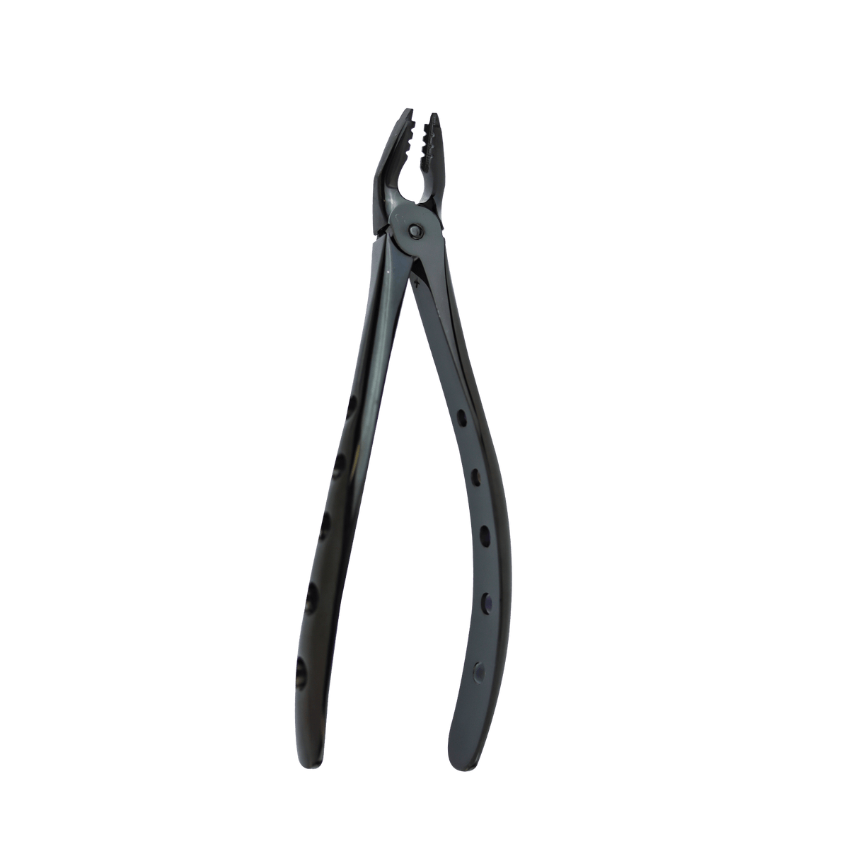 F-2N Black Titanium Lower Universal Apical Retention Forceps