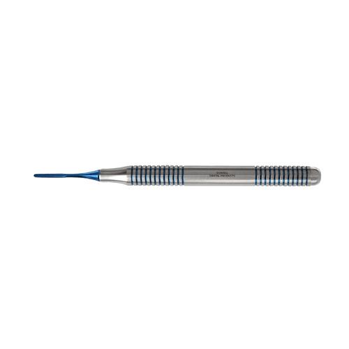 Atraumatic Extraction Periotomes PT - 4 Straight Single Ended - Blue Titanium