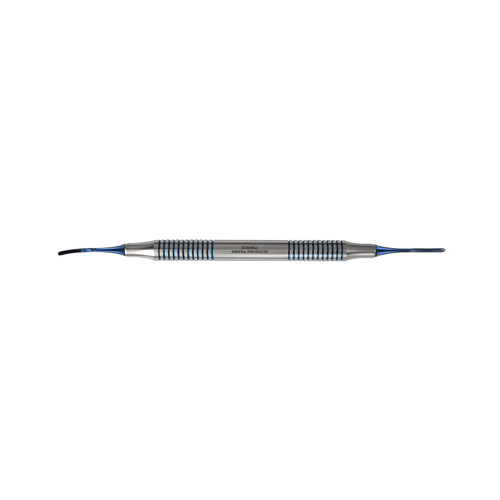 Atraumatic Extraction Periotomes - PPAEL - 1.7 mm Curved Double-Ended - Blue Titanium