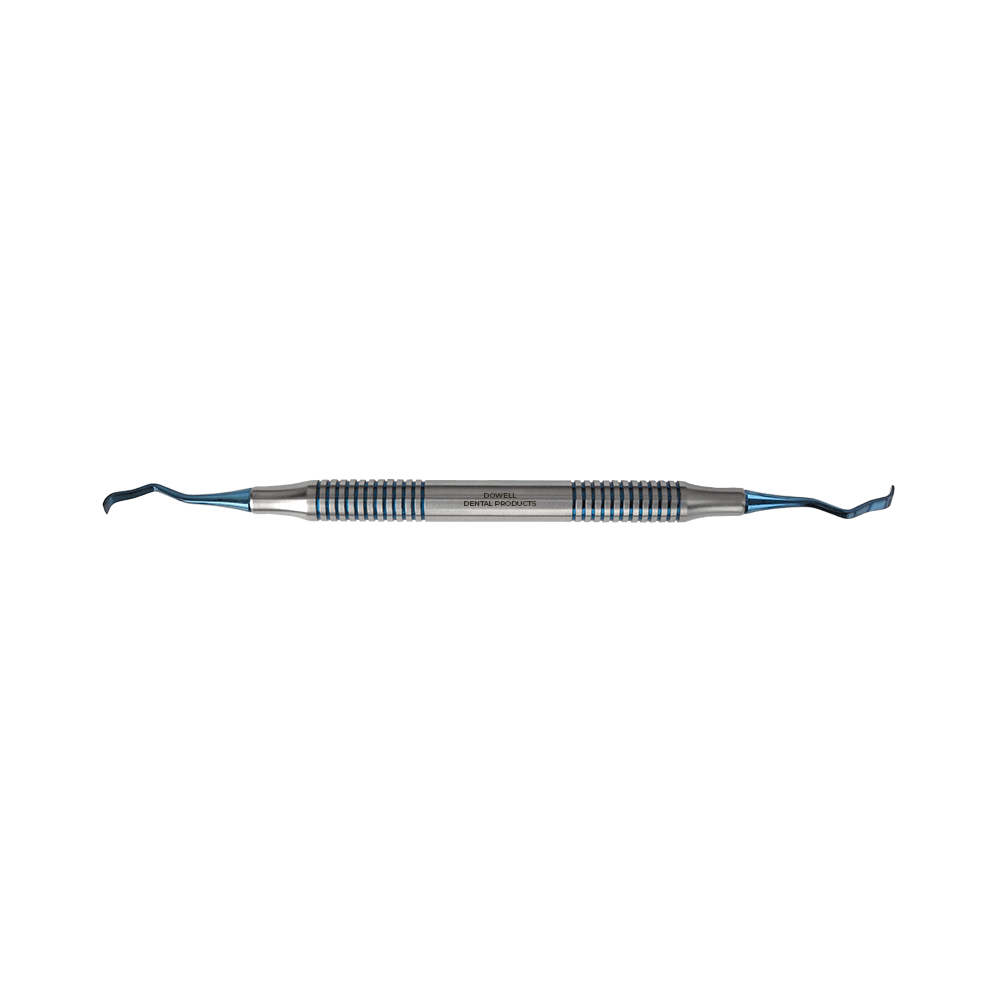Surgical Bone Chisel - Back Action 13K/LR 4.5 mm - Blue Titanium
