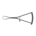 Castroviejo Implant Bone Caliper - 15 cm