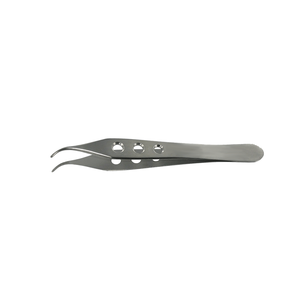 Adson Tissue Plier Forceps - 12 cm Curved