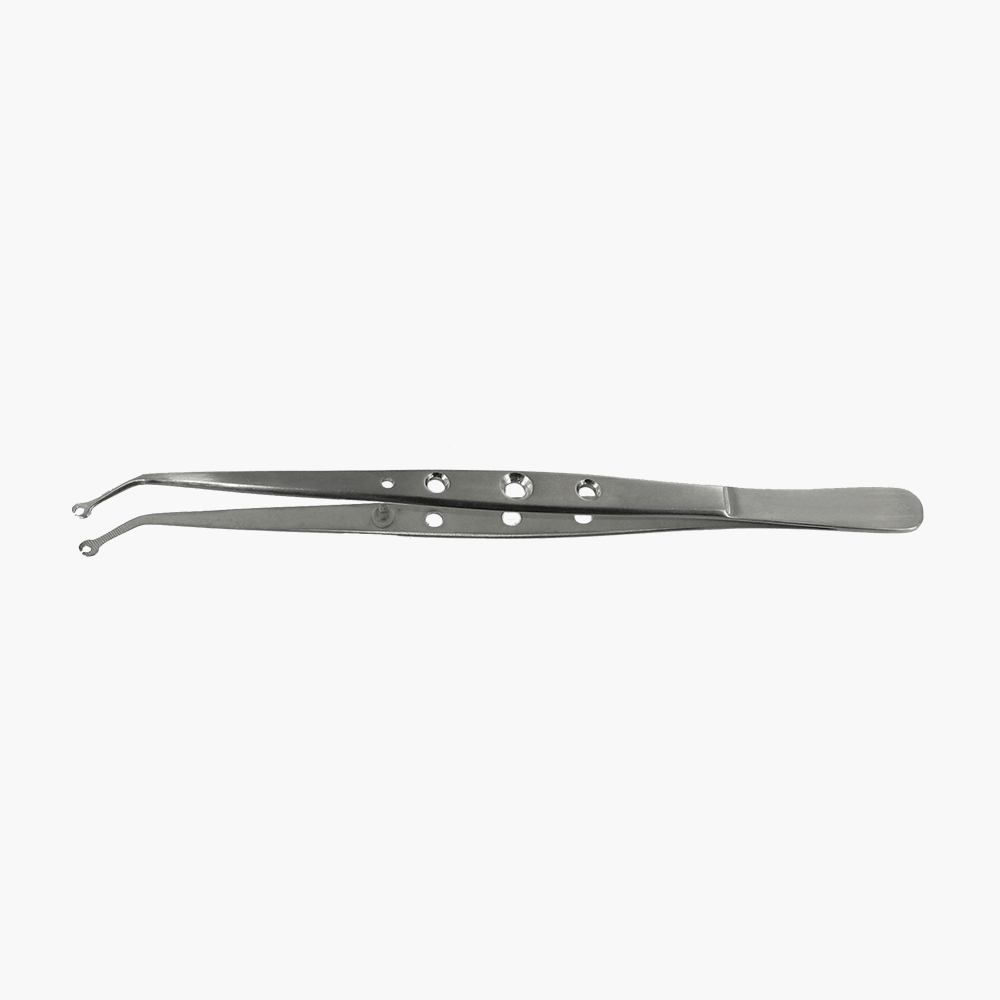 Corn Suture Tissue Plier Forceps - 16 cm