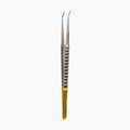 Gerald Tissue Plier Forceps - Tungsten Carbide 18 cm Curved