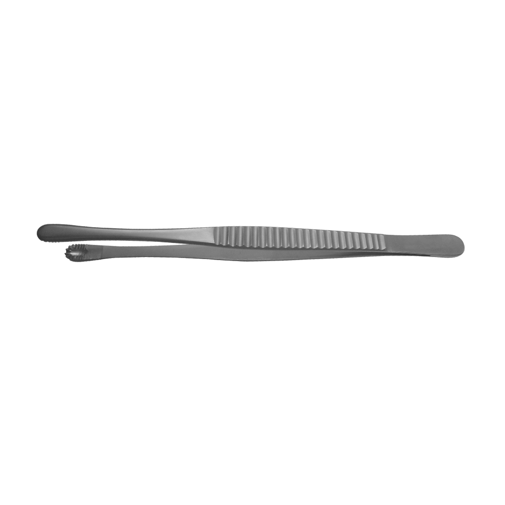 Russian Long Tissue Plier Forceps - 20 cm Straight