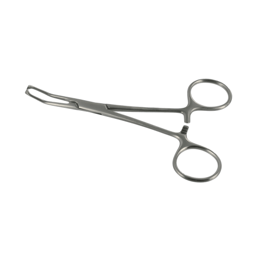 Allison Baby Tissue Plier Forceps - Curved