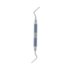 Lucas #86A Serrated Angled Surgical Curette - 3.2 mm