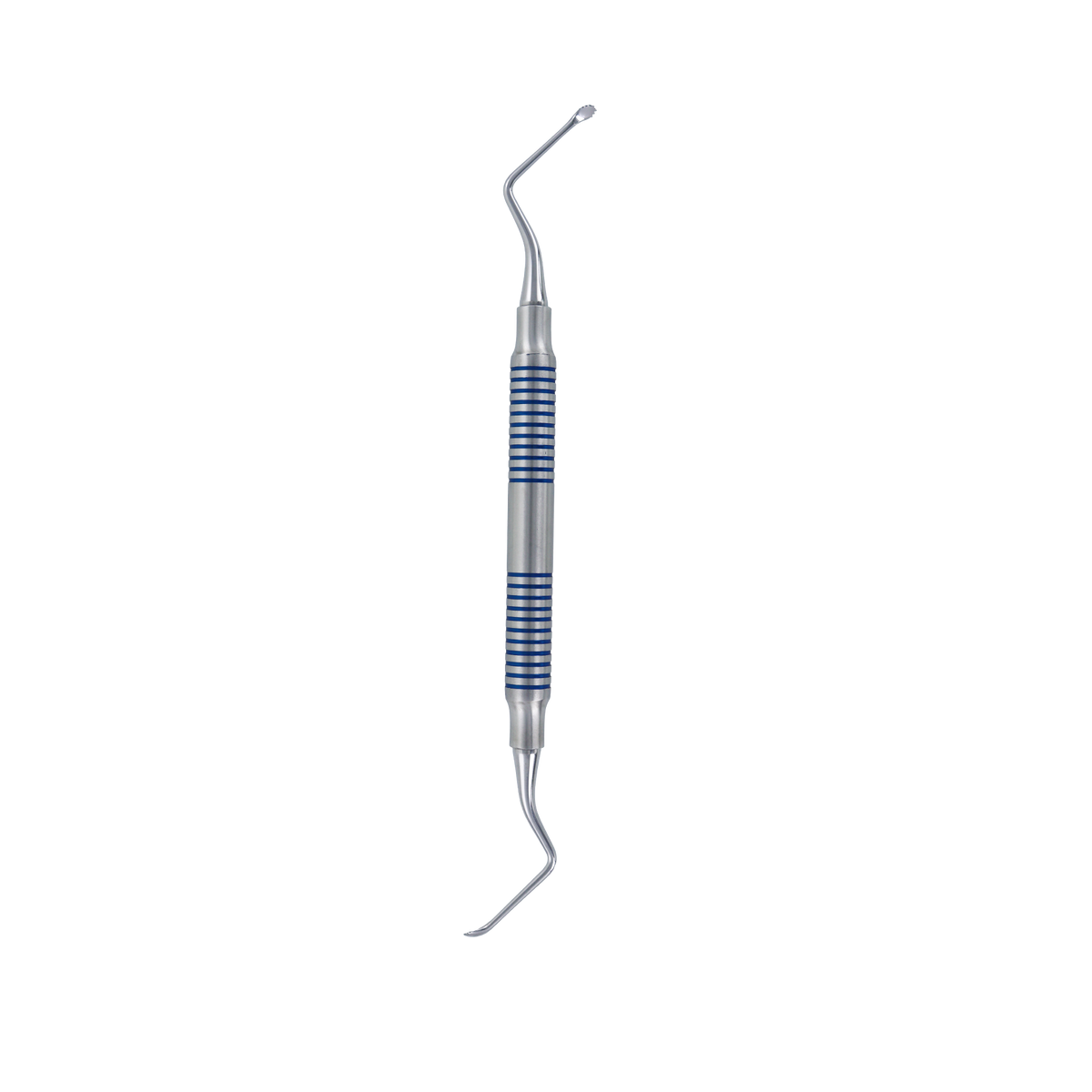 Lucas #86A Serrated Angled Surgical Curette - 3.2 mm