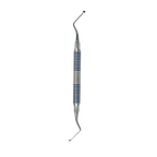 Lucas #86A Serrated Angled Surgical Curette - 3.2 mm