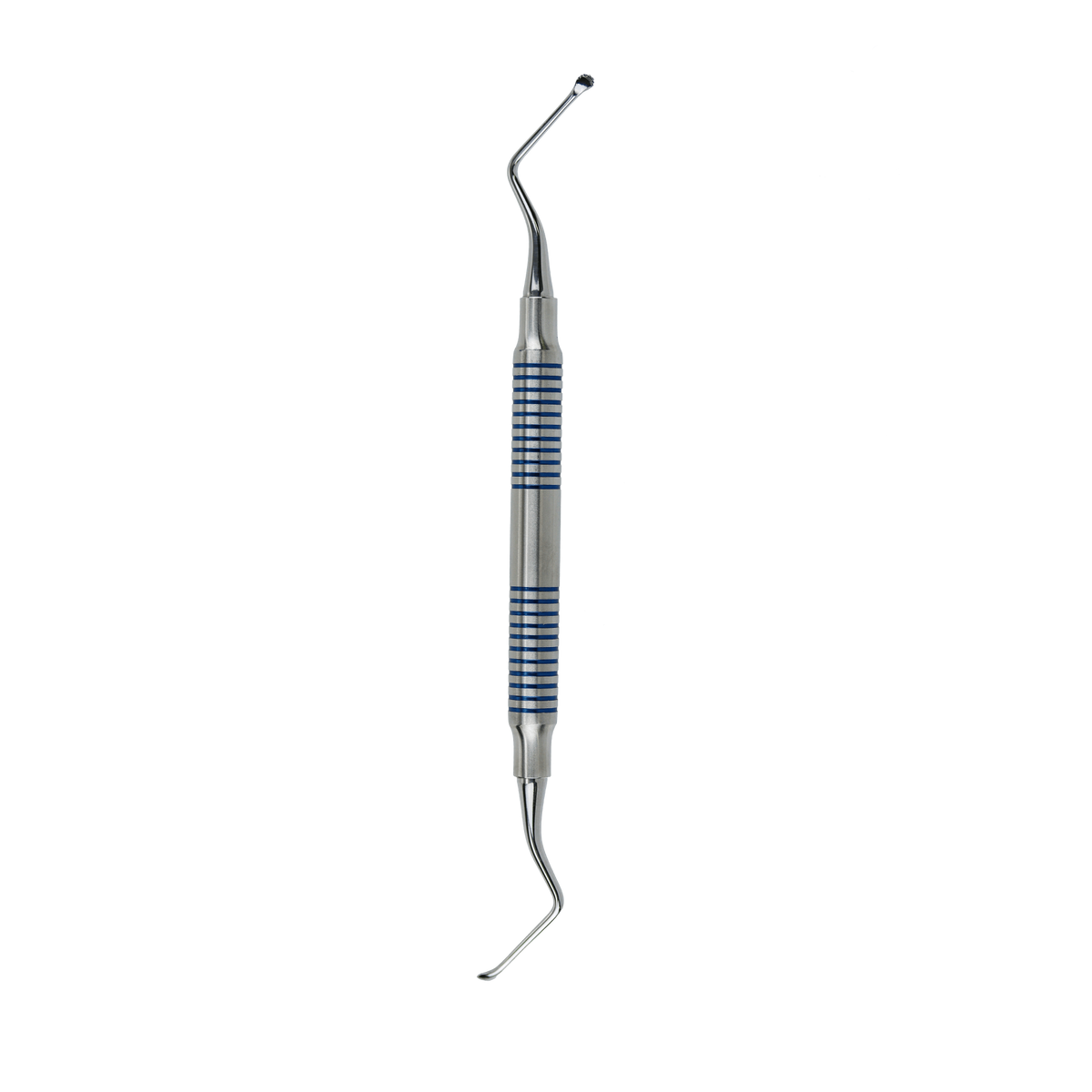 Lucas #86A Serrated Angled Surgical Curette - 3.2 mm