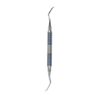 Lucas #86A Serrated Angled Surgical Curette - 3.2 mm