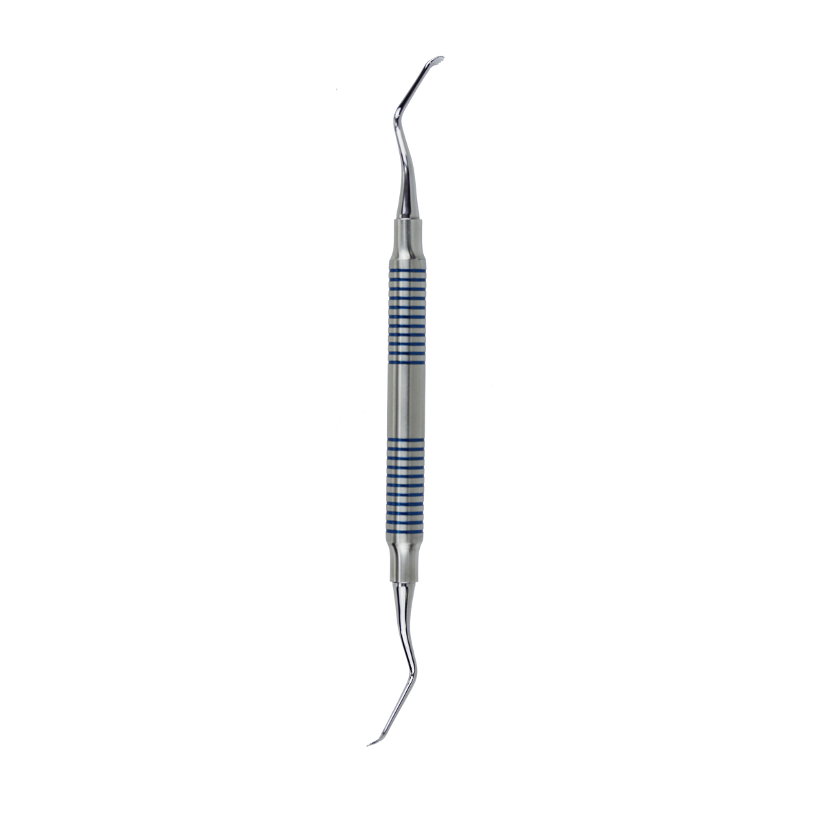 Lucas #86A Serrated Angled Surgical Curette - 3.2 mm