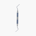 Lucas #86A Serrated Angled Surgical Curette - 3.2 mm