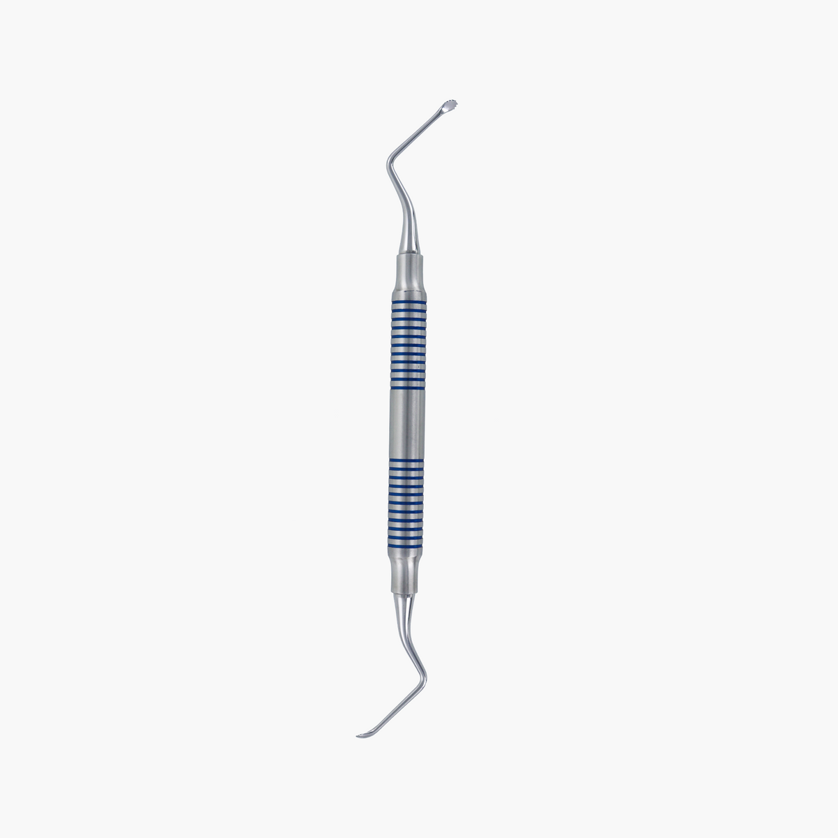 Lucas #86A Serrated Angled Surgical Curette - 3.2 mm