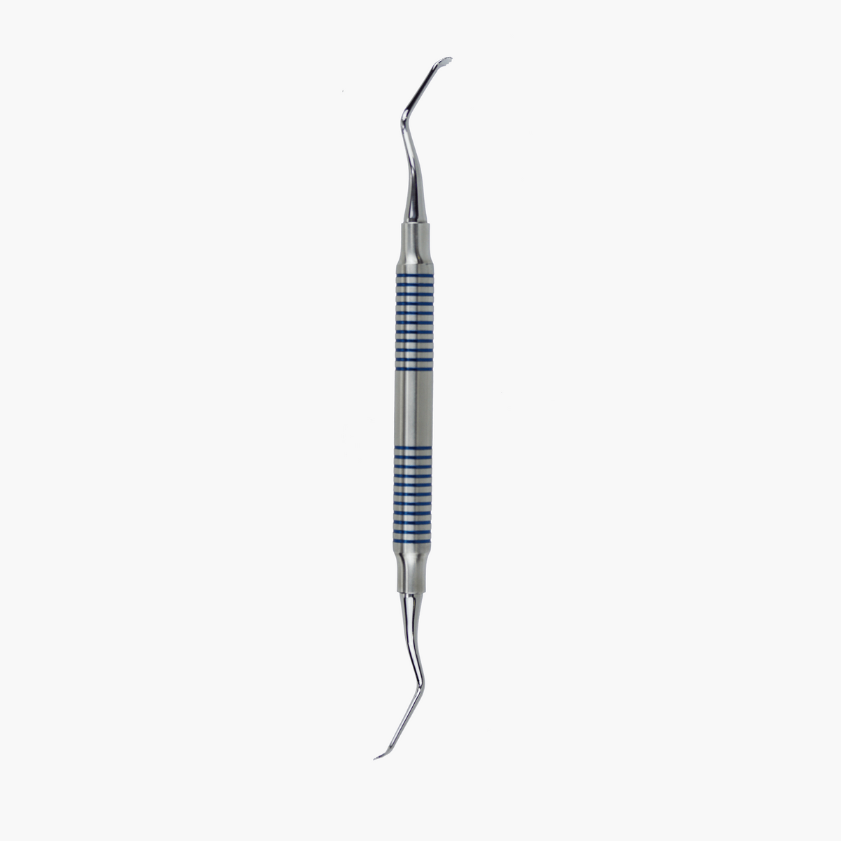 Lucas #86A Serrated Angled Surgical Curette - 3.2 mm
