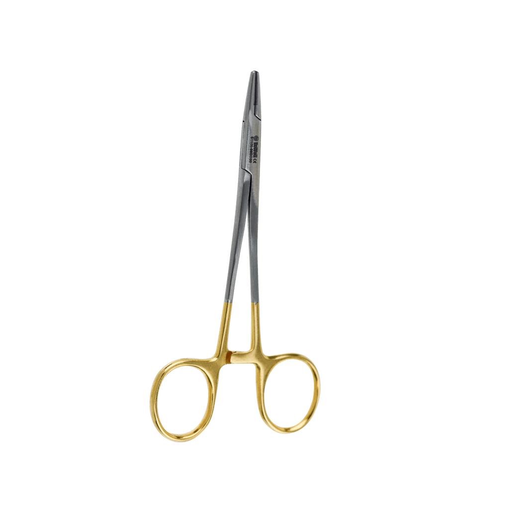 Harsey Needle Holder Tungsten Carbide (Tungsten Carbide) 13 cm - Straight