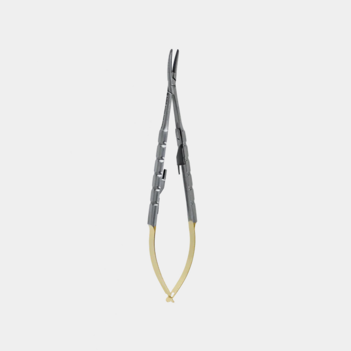 Micro Surgery Needle Holders - Castroviejo Needle Holders Tungsten Carbide 14 cm Curved