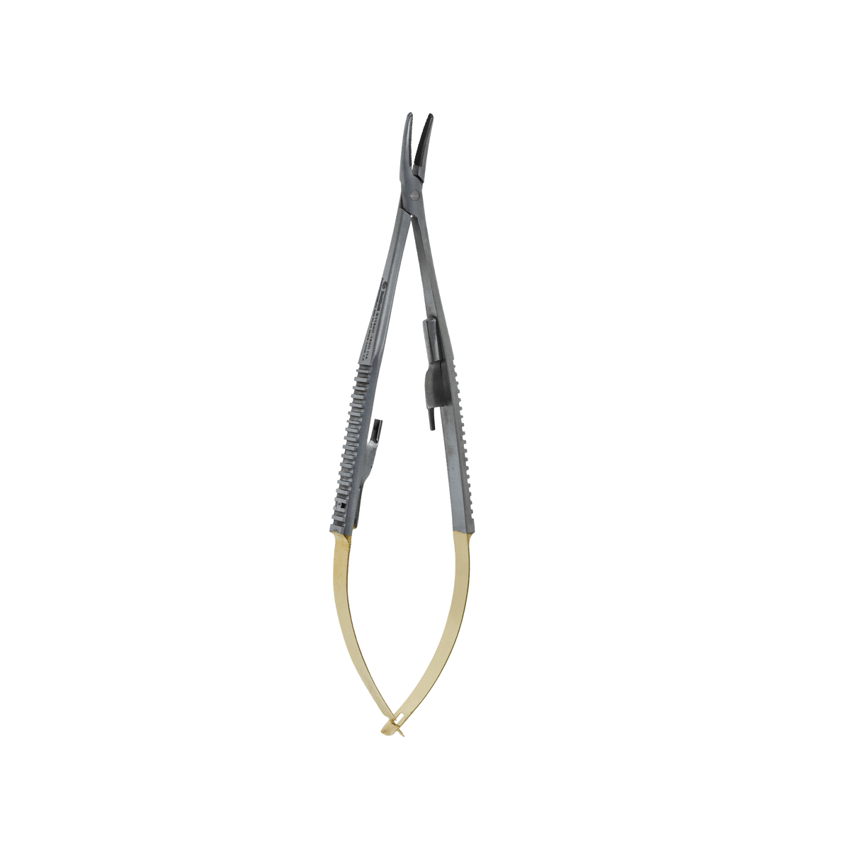 Micro Surgery Needle Holders - Castroviejo Needle Holders 14 cm Curved - Wide