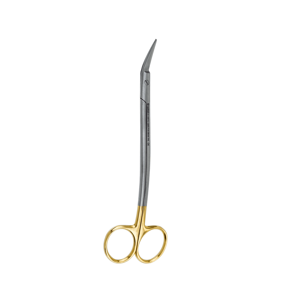 serrated Tungsten Carbide Tips - Dean scissor 16.5 cm