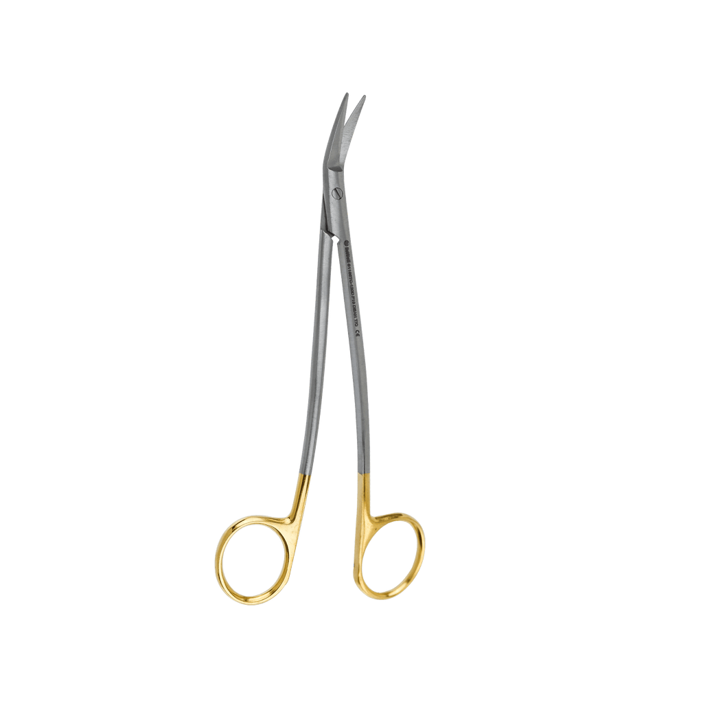 serrated Tungsten Carbide Tips - Dean scissor 16.5 cm