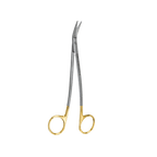 serrated Tungsten Carbide Tips - Dean scissor 16.5 cm
