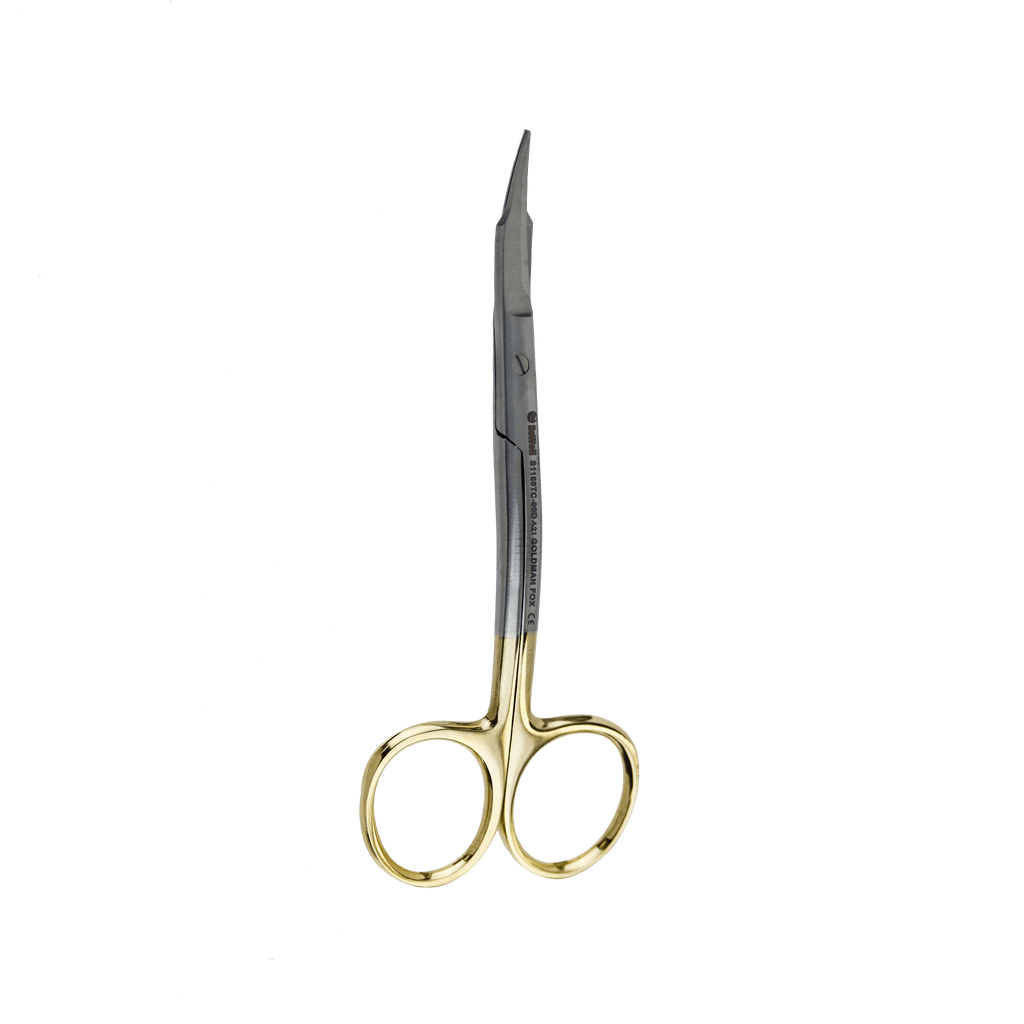 Serrated Tungsten Carbide - Goldman Fox Curved 12.5 cm