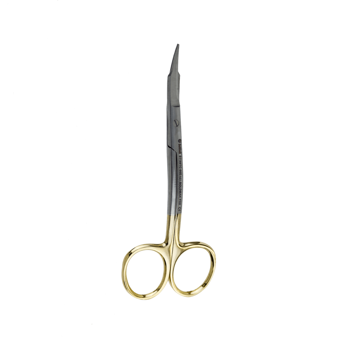 Serrated Tungsten Carbide - Goldman Fox Curved 12.5 cm