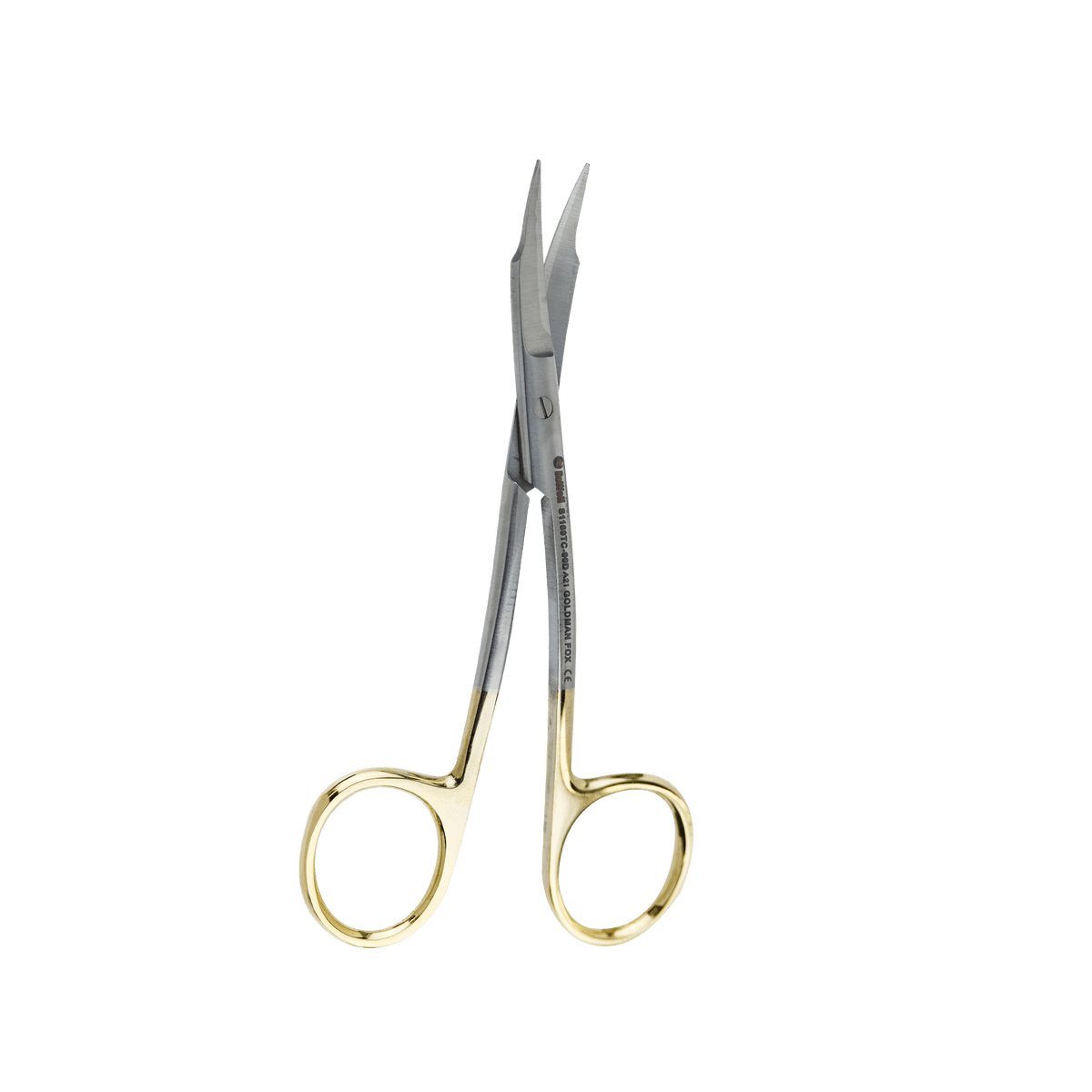 Serrated Tungsten Carbide - Goldman Fox Curved 12.5 cm
