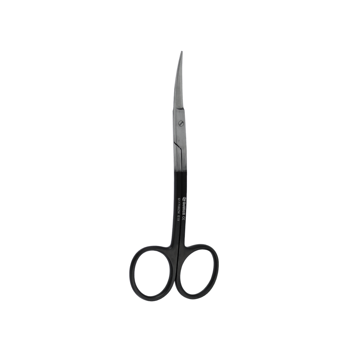 Dr. Ziv Mazor Gum Scissors La Grange TC CVD 11.5 cm - Black Titanium