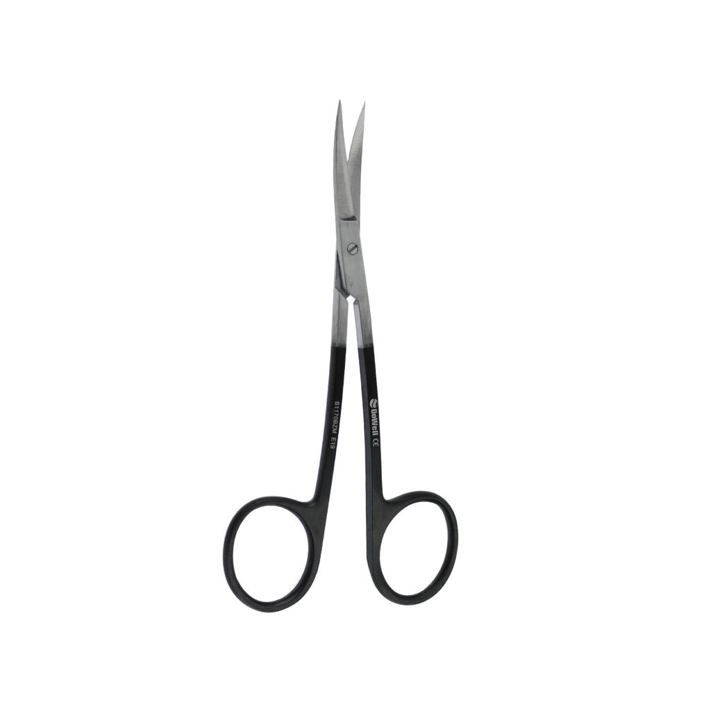 Dr. Ziv Mazor Gum Scissors La Grange TC CVD 11.5 cm - Black Titanium