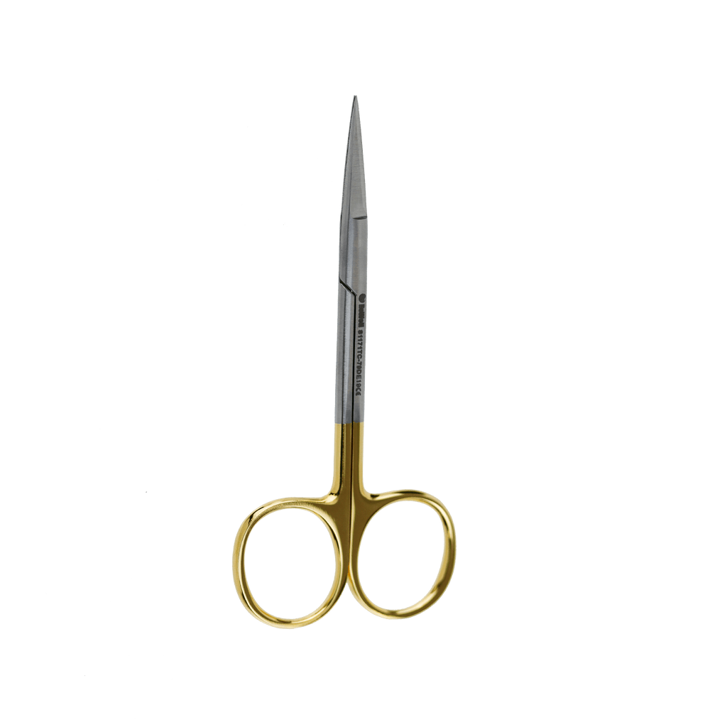 Serrated Tungsten Carbide - Iris Straight 11.5 cm