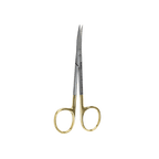 Serrated Tungsten Carbide - Iris Curved 11.5 cm