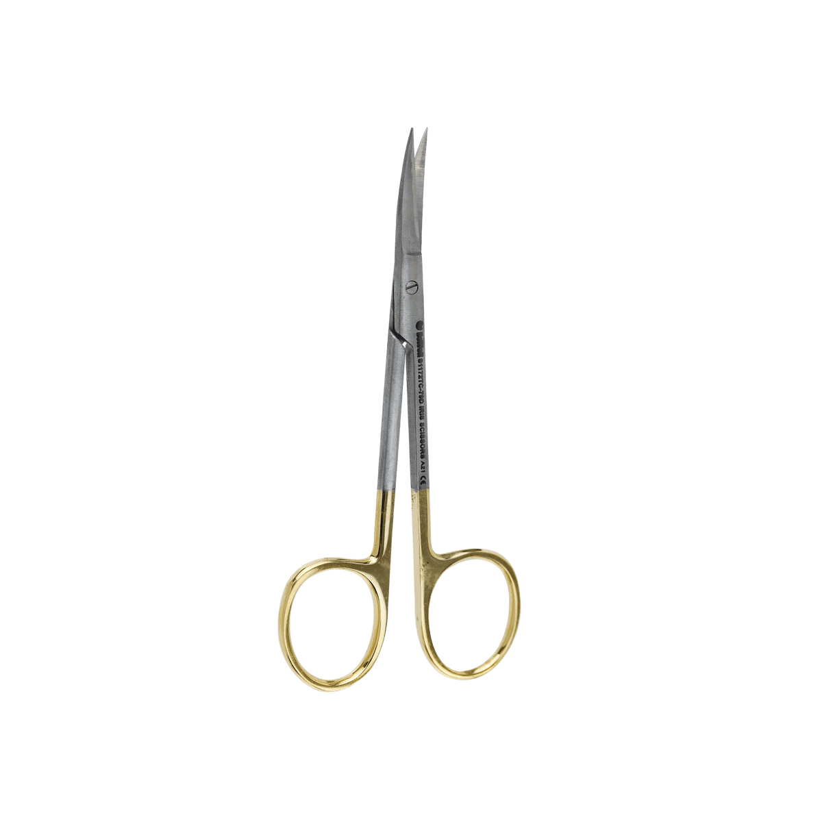 Serrated Tungsten Carbide - Iris Curved 11.5 cm