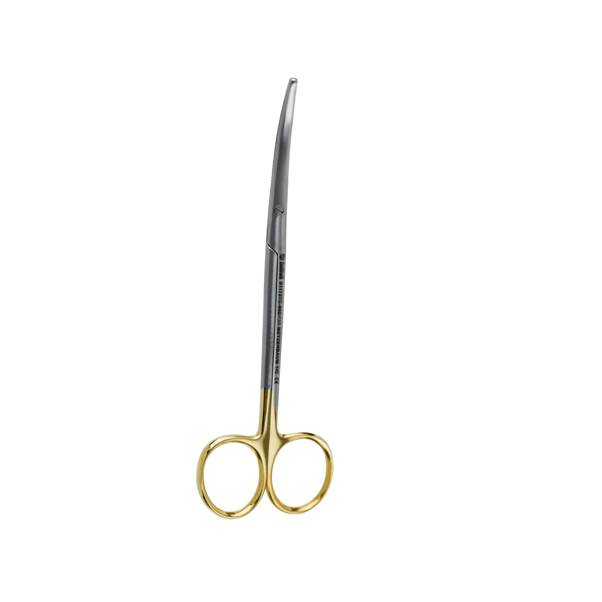 Serrated Tungsten Carbide - Metzenbaum Curved 14.5 cm