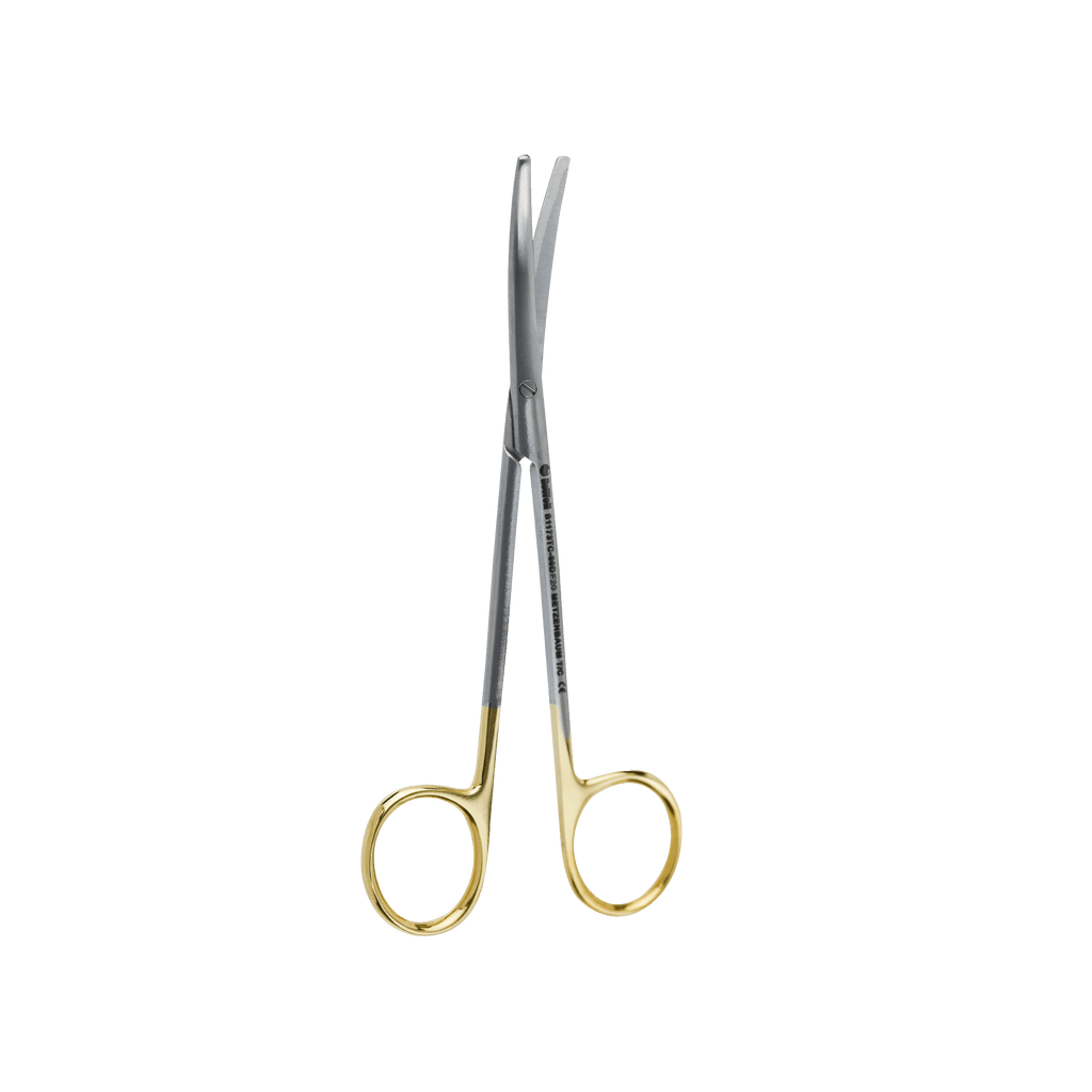 Serrated Tungsten Carbide - Metzenbaum Curved 14.5 cm