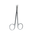 Surgical Suture Scissors - Short Suture Scissor 12 cm Hooked end to lift suture