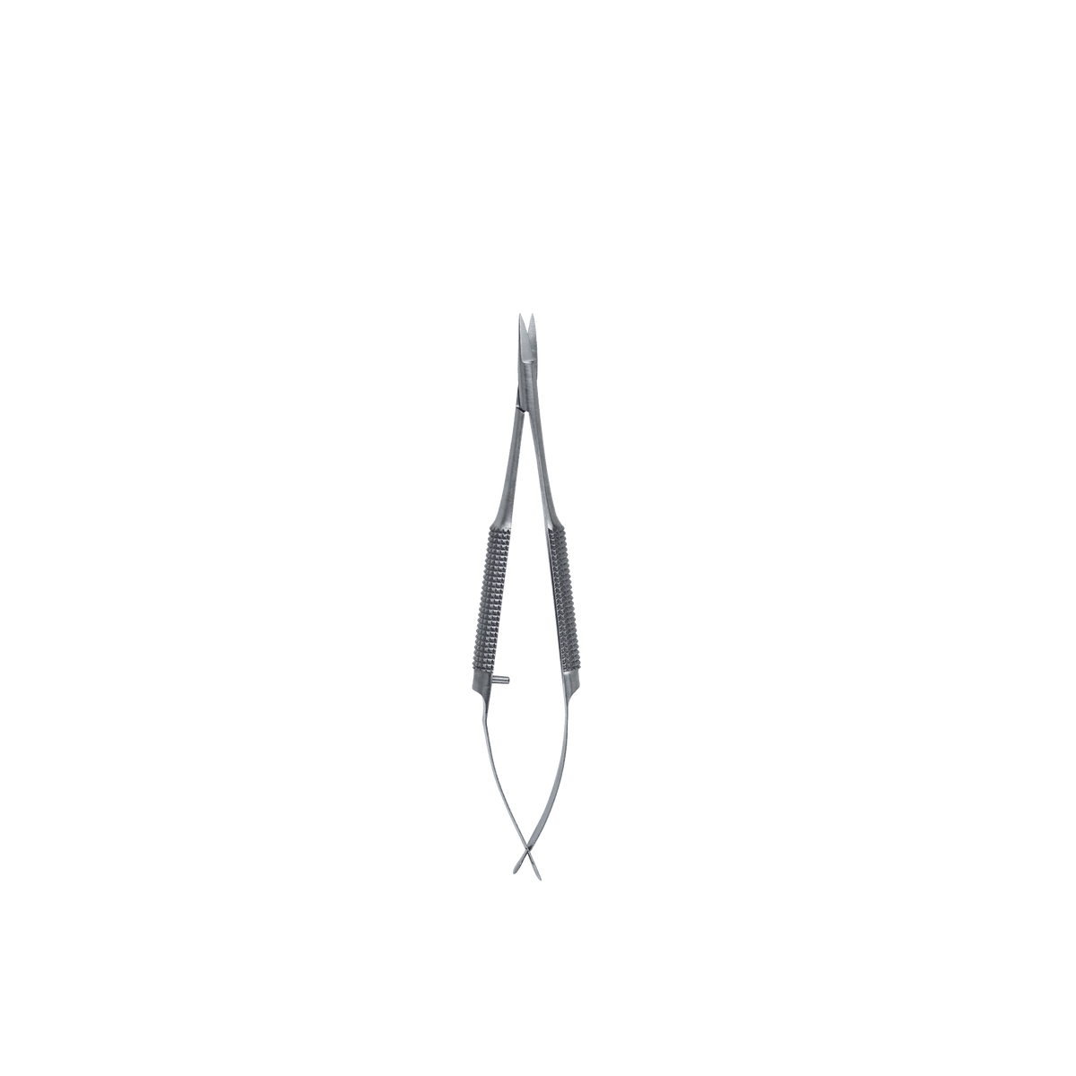 Serrated - Castroviejo scissors Curved 10 cm