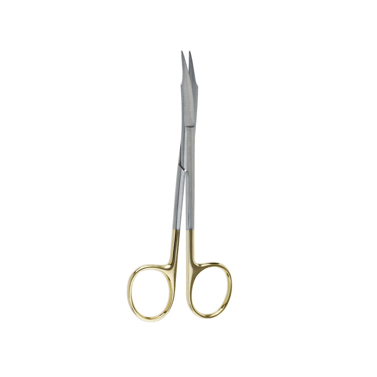 Serrated Tungsten Carbide tips Goldman Fox scissors Curved 13 cm