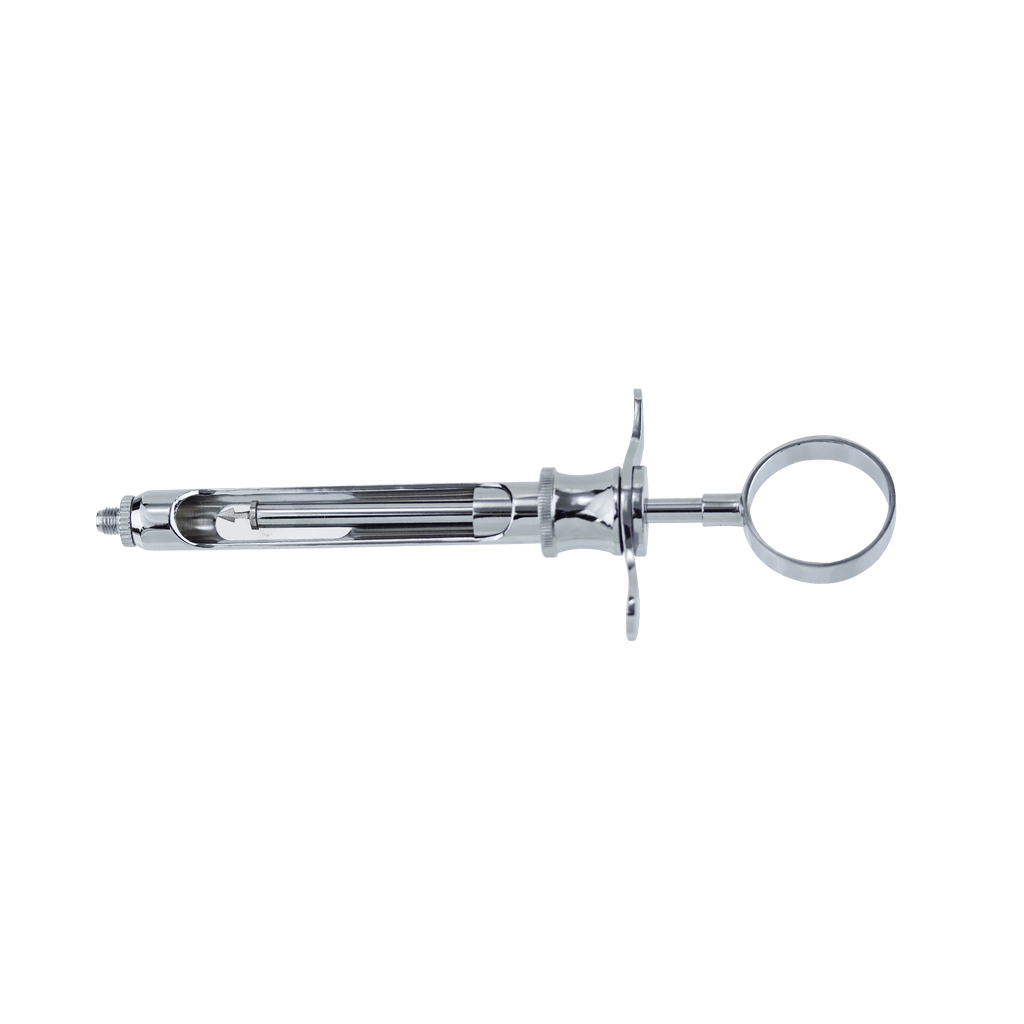 Dental Aspirating Syringes - 1.8 mL with Harpoon - T Bar