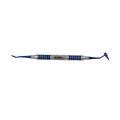 Micro Surgery Periodontal Universal Instruments Bone Graft Carrier and Bone Packer - Blue Titanium