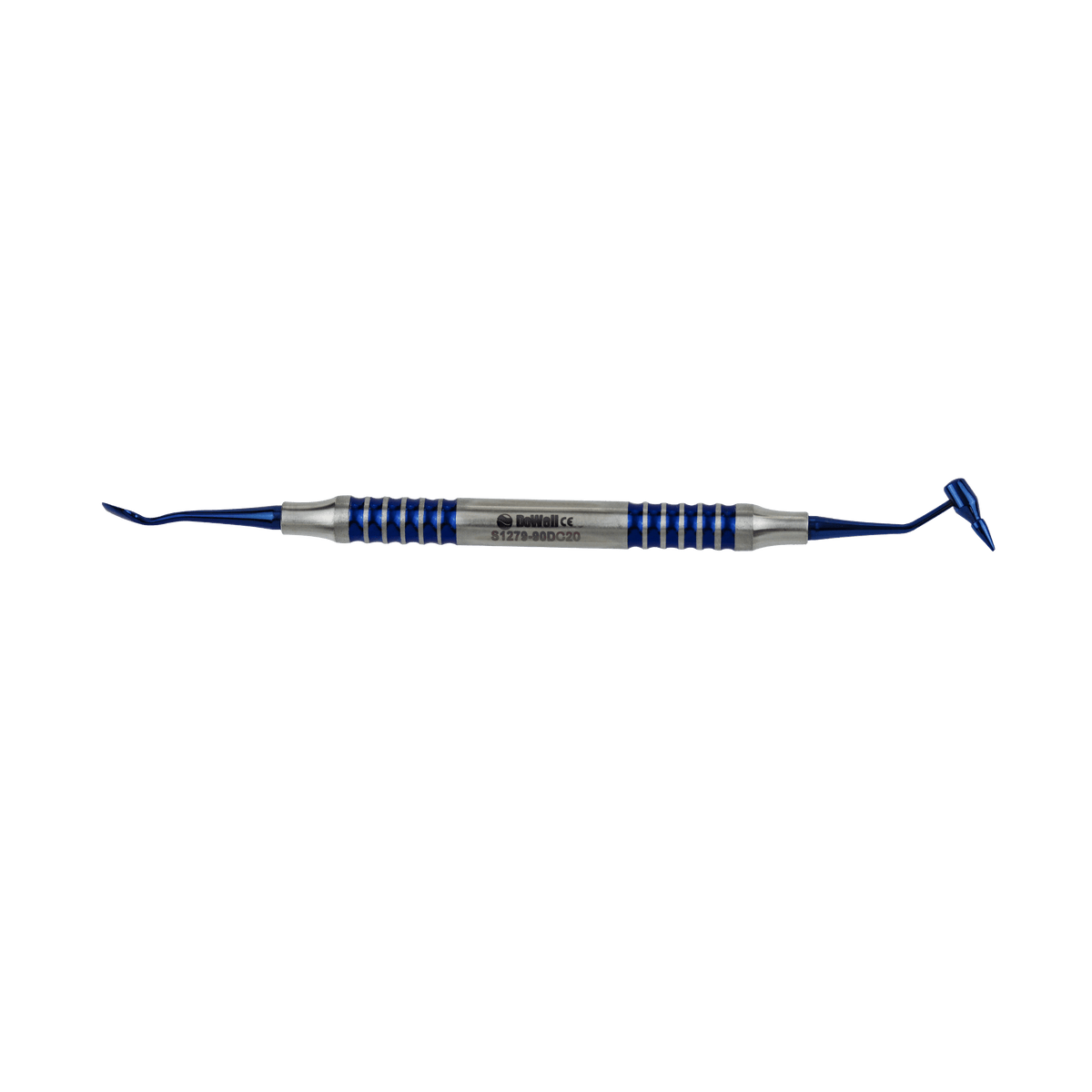 Micro Surgery Periodontal Universal Instruments Bone Graft Carrier and Bone Packer - Blue Titanium