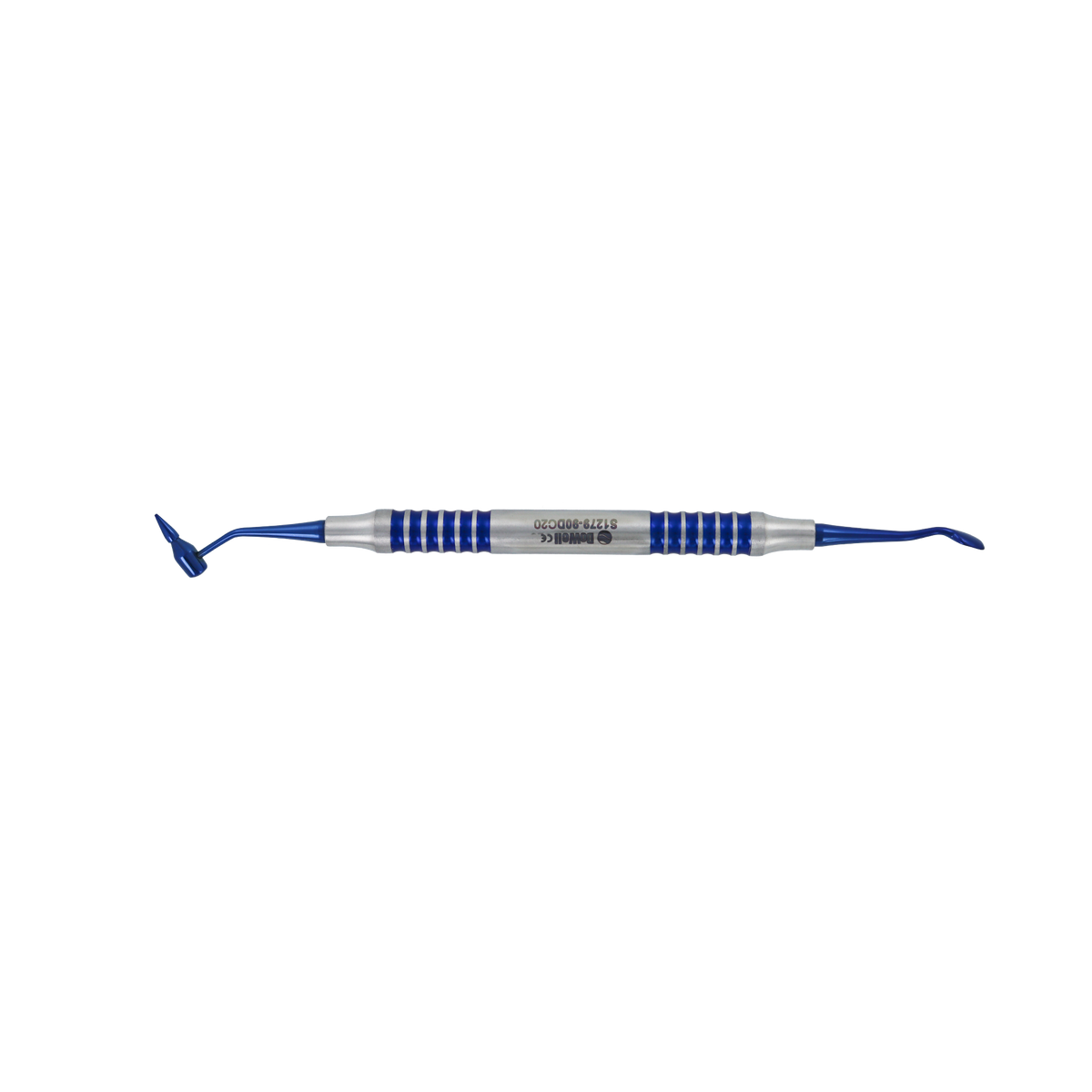 Micro Surgery Periodontal Universal Instruments Bone Graft Carrier and Bone Packer - Blue Titanium