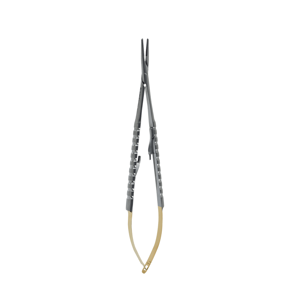 Micro Surgery Castroviejo Needle Holders - Blue Line
